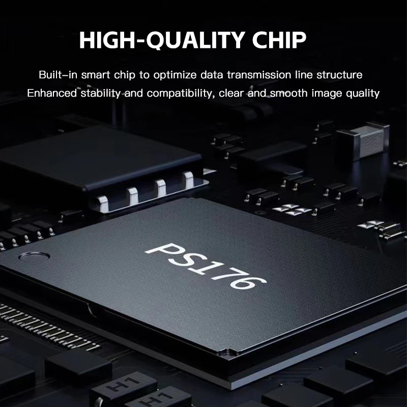 Adaptador de Cable 4K tipo C a HDTV, aleación de aluminio, convertidor USB C a HDTV, adaptador de Cable USB 3,1 HDTV para PC, portátil, MacBook - imagen 2