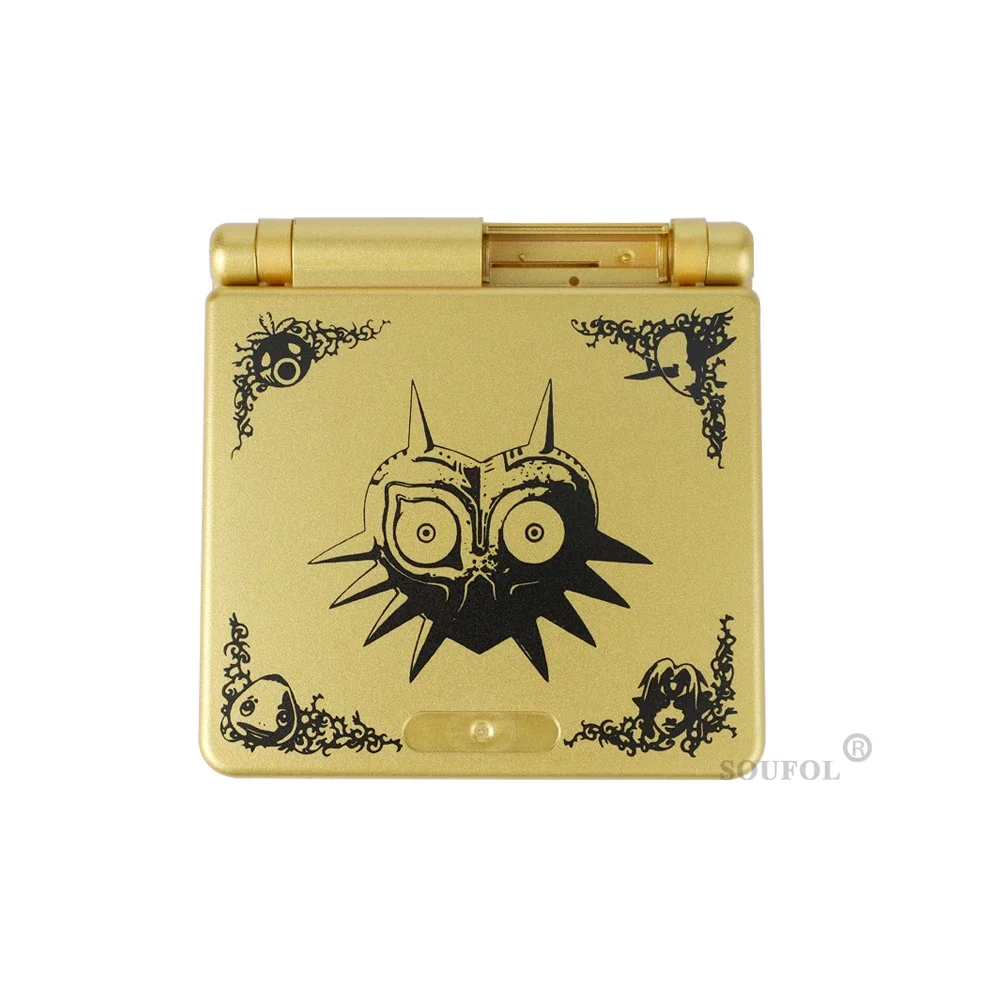 Funda DIY de 7 colores para GBA SP, funda carcasa para Gameboy Advance SP, carcasa de repuesto de reparación de edición limitada - imagen 3