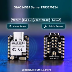 Seeed XIAO MG24 Sense Placa de Desarrollo Arduino con Matter y BLE 5.3