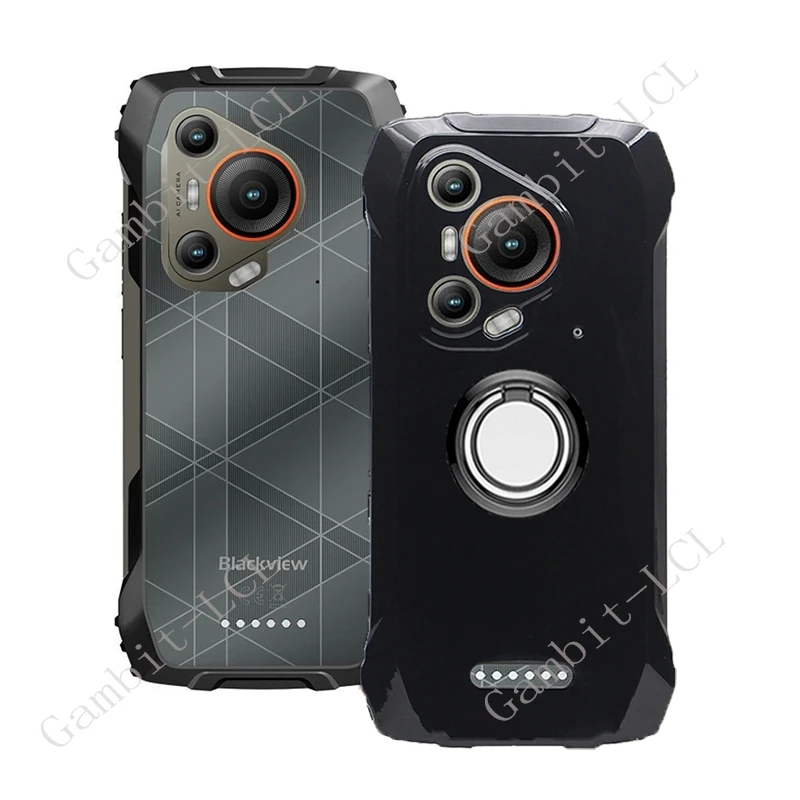 Para Blackview BL7000 2025 BL 7000 6,78 "BlackviewBL7000 soporte de anillo trasero funda de teléfono suave Original cubierta a prueba de golpes
