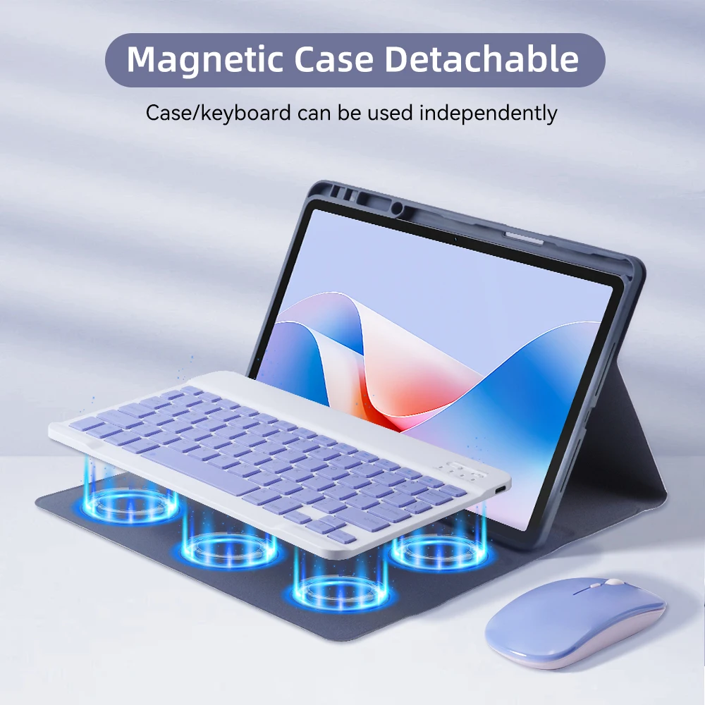 Para Huawei Matepad11.5S funda para Huawei Matepad 11,5 teclado magnético desmontable con portalápices teclado inalámbrico de 10 pulgadas - imagen 5