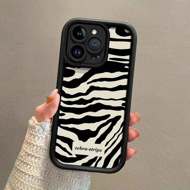 Funda de teléfono con correa colgante con patrón de rayas de lujo para iPhone 17 Pro Max 16 Pro 11 12 13 14 15 17Air X XS XR 7 8 Plus 16E - imagen 5