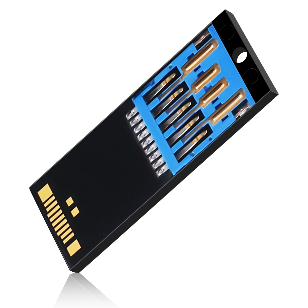 Memoria Flash USB 3,0 de alta velocidad 16 32 64GB USB disco U de borde largo corto Chip semiacabado Pendrive venta al por mayor de fábrica 15X11X1.4mm - imagen 4