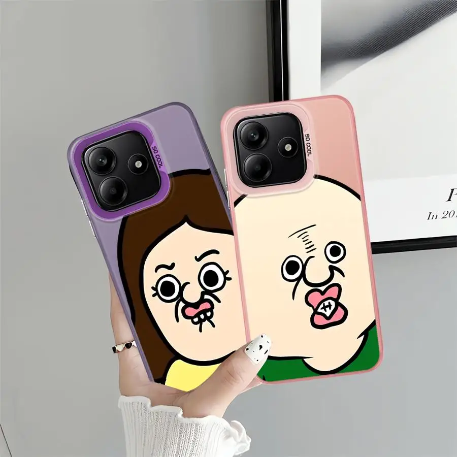 Bangbang Yuzhi linda pareja funda trasera de teléfono para Xiaomi Redmi Note 12s 10s 13 12 11 11s 9s 14 Pro Plus 10Lite - imagen 4
