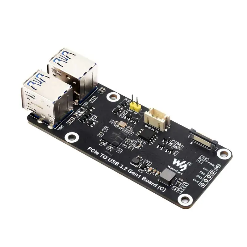 Raspberry Pi 5 PCIe a USB3.2 Gen1 Hub 5Gbps para Raspberry Pi OS Drive gratis - imagen 2