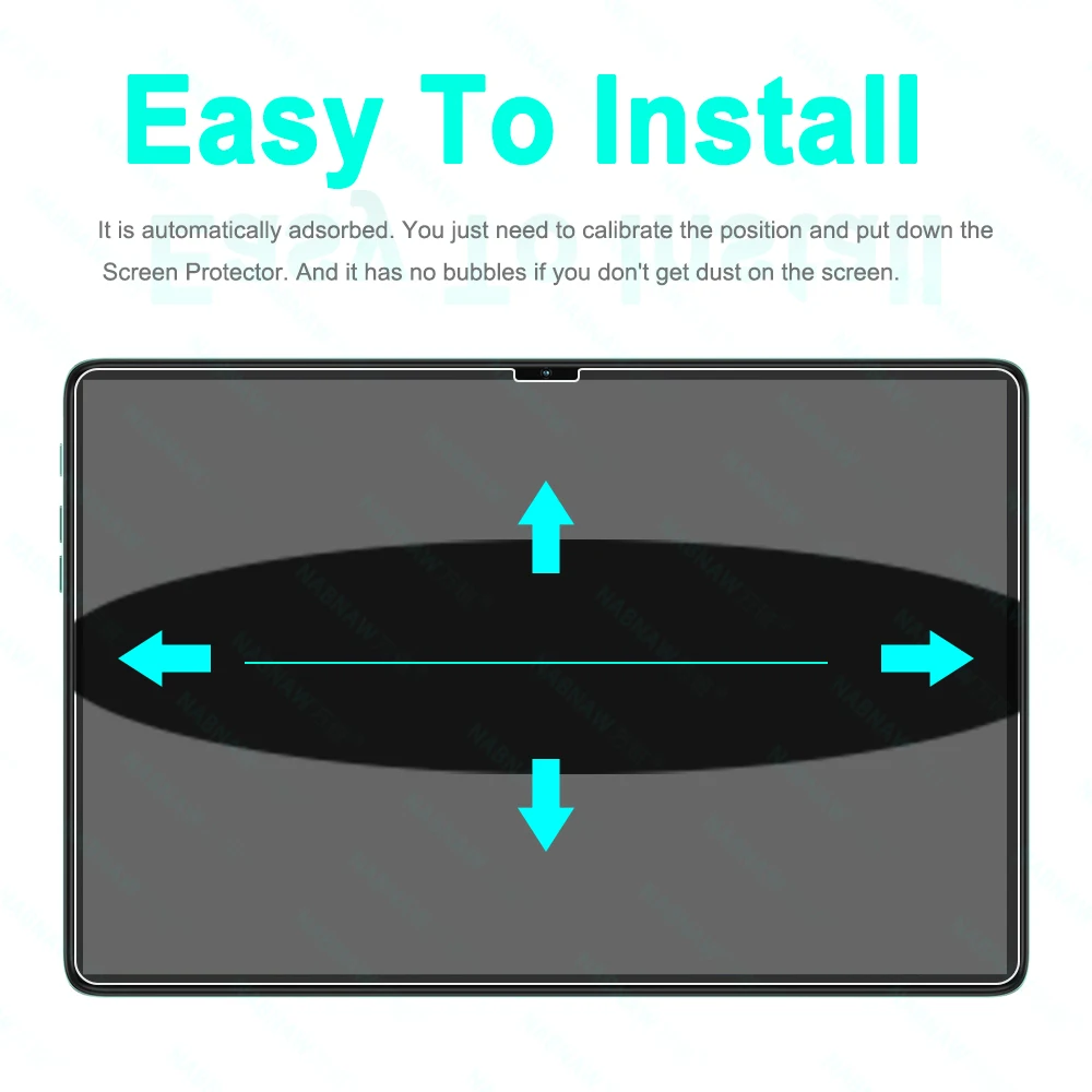 Protector de pantalla HD a prueba de arañazos, vidrio templado para tableta Teclast P40S de 10,1 pulgadas, película protectora sin burbujas, 2 piezas - imagen 5
