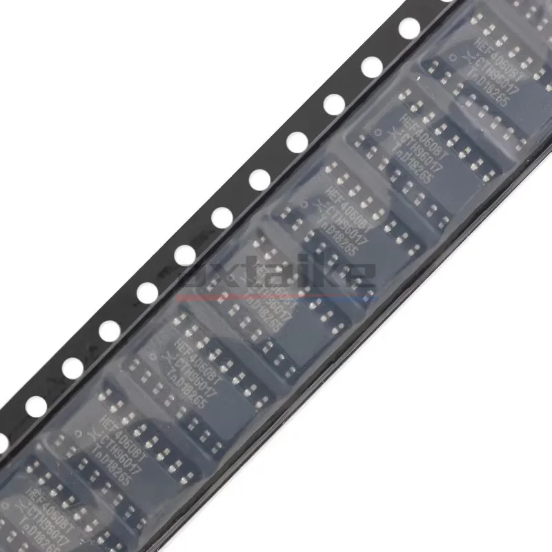 10 Uds HEF4060BT SOP-16 CD4060BM contador/divisor binario de transporte ondulado de 14 etapas y oscilador SMD IC - imagen 5