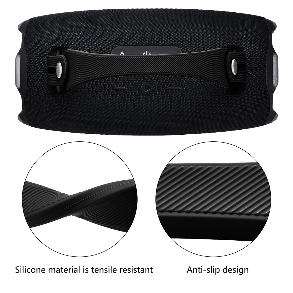 Correa de mango de altavoz para JBL Xtreme 2/ Xtreme 3/Xtreme 4 BT, mango de silicona, funda protectora, Cinta de agarre de altavoz desmontable - imagen 5