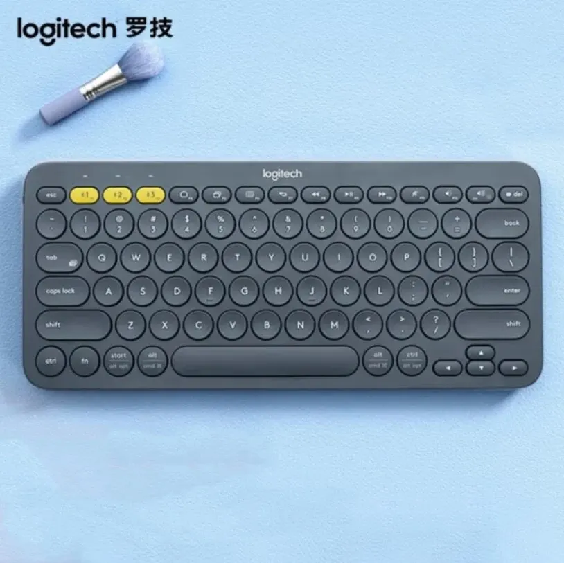 Logitech K380 Red Inalámbrica Bluetooth Rojo Teclado Tablet iPad Oficina - imagen 2