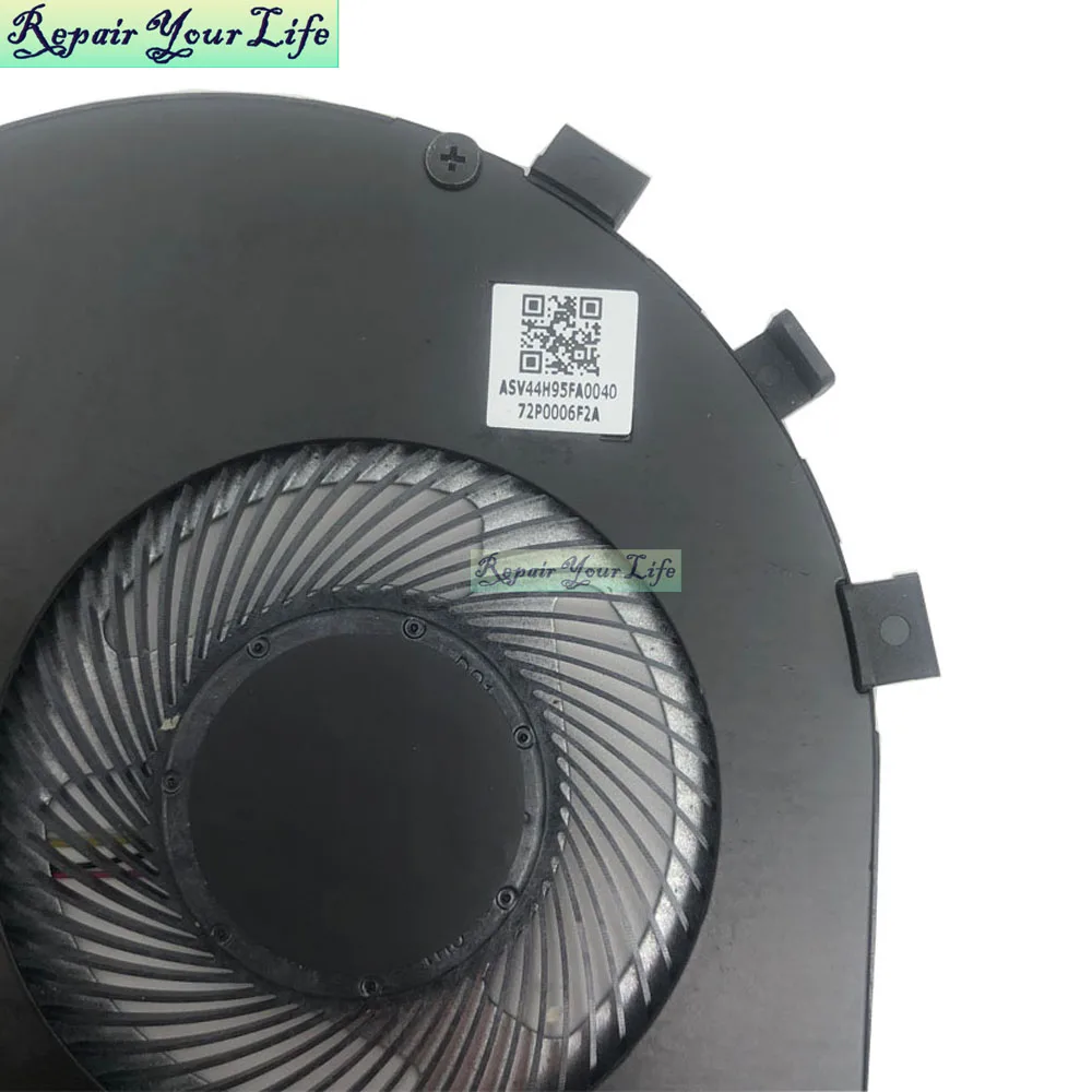 Ventilador de refrigeración de CPU para ordenador portátil HuaWei Matebook D MRC-W50 MRC-W60 W00 PL-W19 PL-W09 BAZA0905R5H Y001 Y002 radiador enfriador de PC portátil - imagen 5