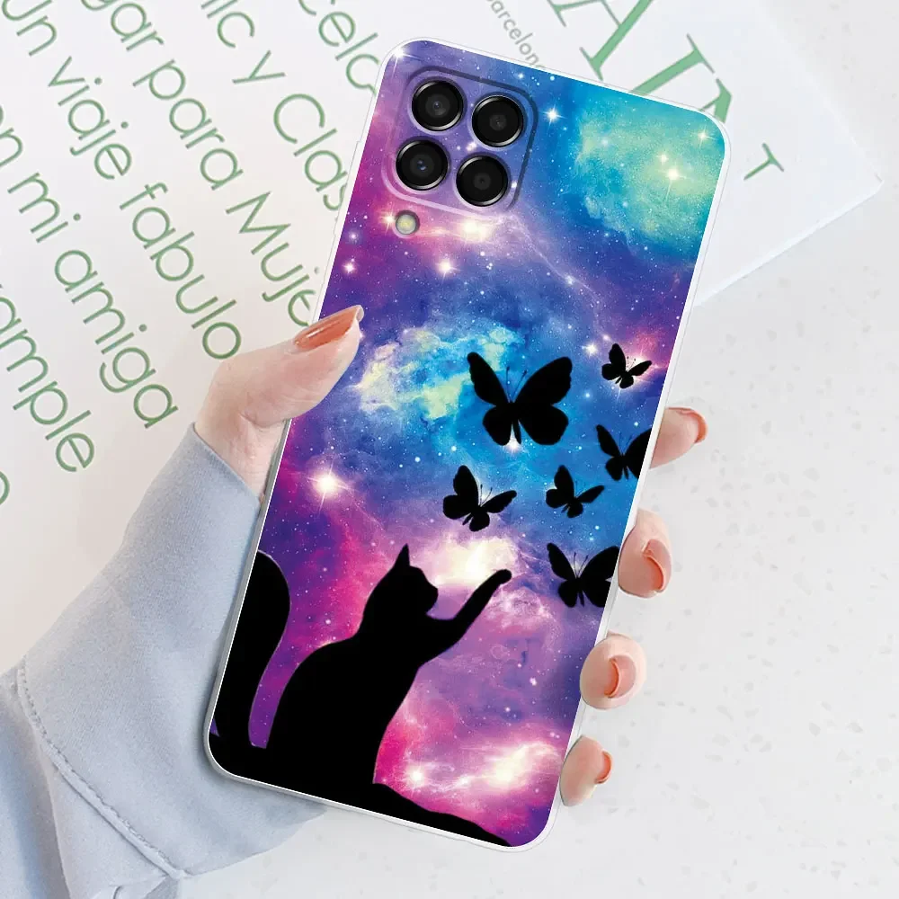 Funda transparente de silicona para móvil, protector de botella de deseos para Samsung Galaxy M33, 5G, M53, SM-M536, M336 - imagen 4