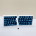 White Blue keybord
