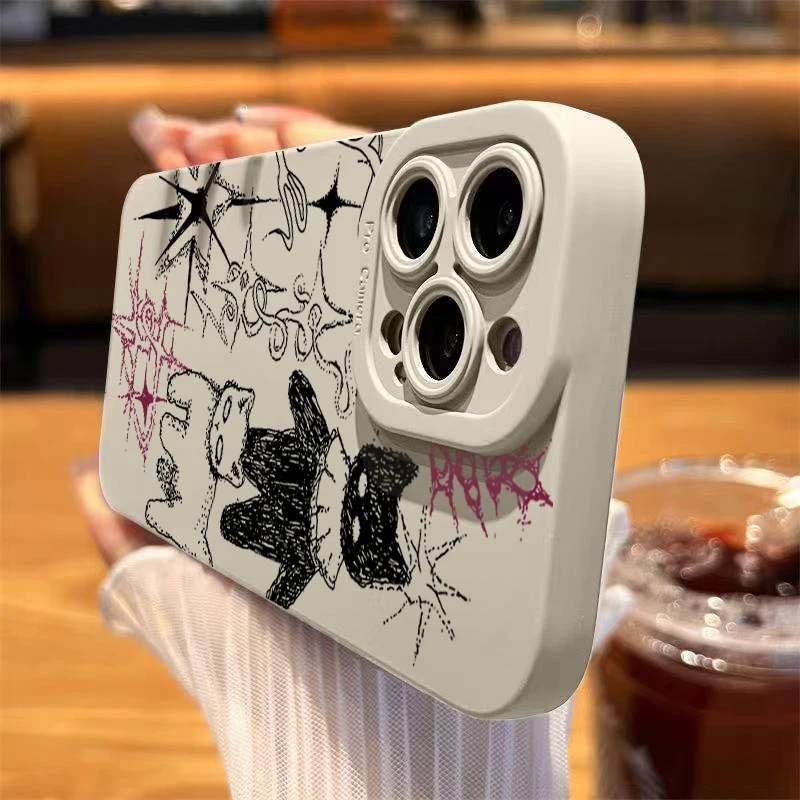 Funda de teléfono para Xiaomi Mi 11 Lite 5G 14T 14 13T 13 12T 12 Poco F6 F5 X6 X5 X3 M6 Pro C65 lindo gato fresco caramelo funda de silicona suave - imagen 2