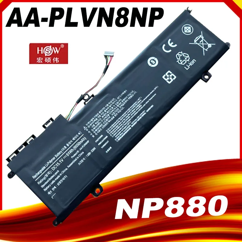 AA-PLVN8NP batería del ordenador portátil para Samsung ATIV Book 8 Touch 780Z5E 780Z5E-S01 NP780Z5E 870Z5G NP870Z5G 870Z5E NP870Z5E