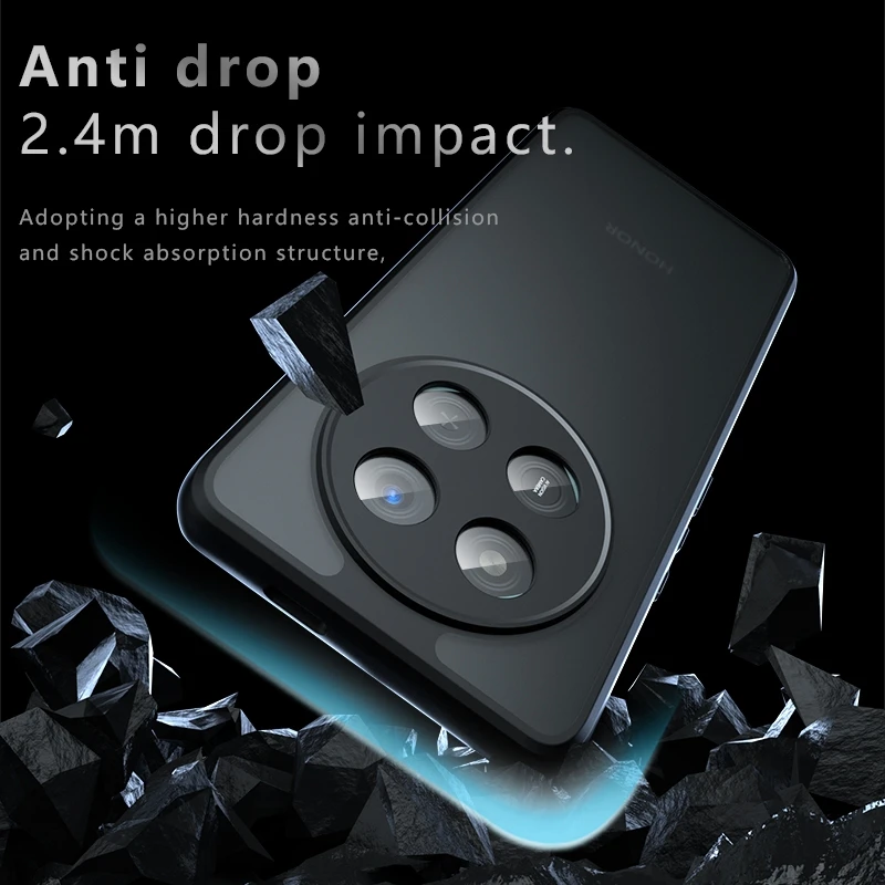 Para Honor Magic 7 Lite funda Honor Magic 7 Lite Capa nuevo mate esmerilado transparente claro Fundas Huawei Honor Magic 7 Lite - imagen 4