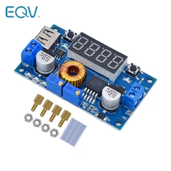 Convertidor Reductor DC-DC 5A – Cargador Batería Litio CC/CV USB