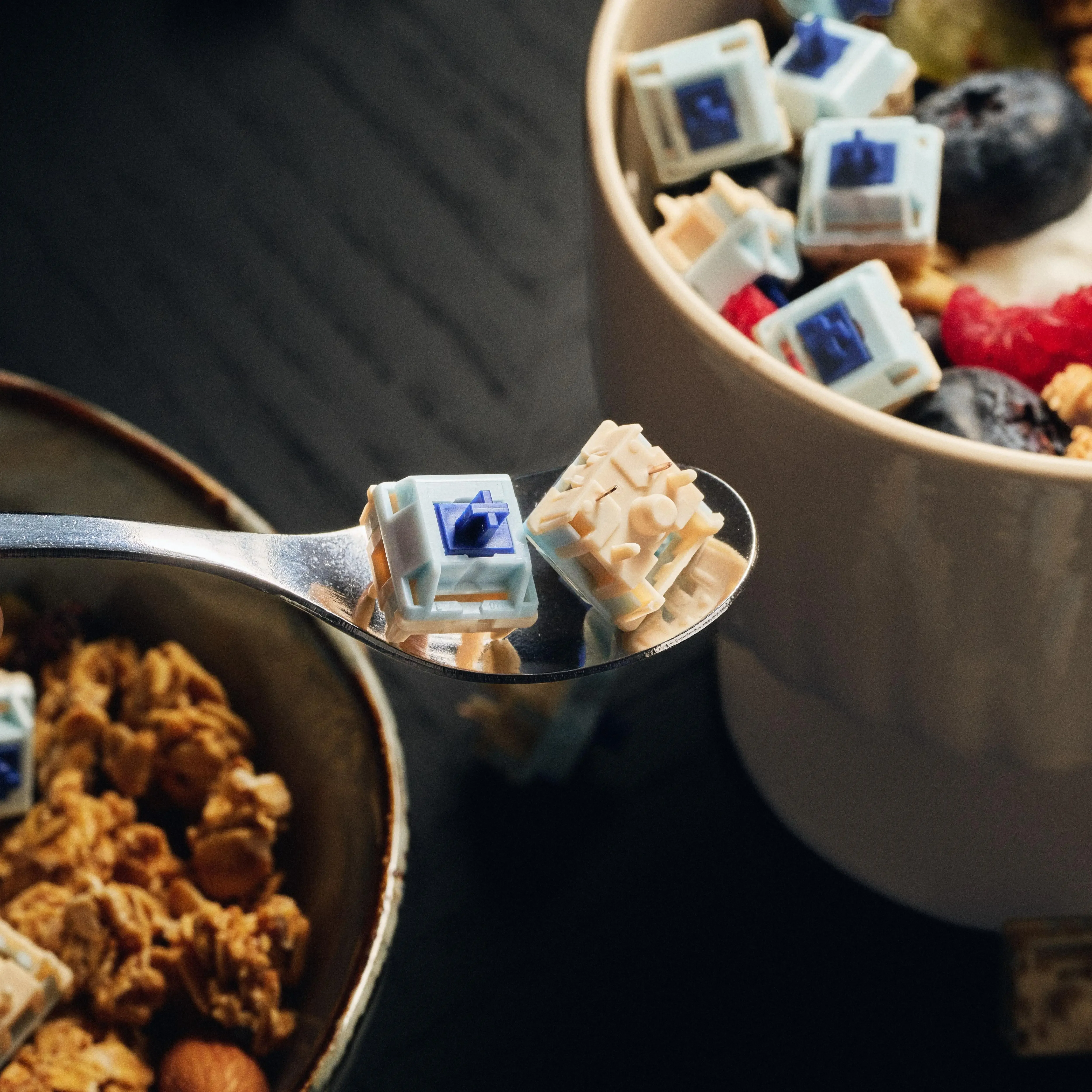 Sogurt Switch-interruptor lineal de gatillo lubricado de fábrica, 37g/42g, llave de personalización de vida × interruptor de teclado mecánico Milkyway