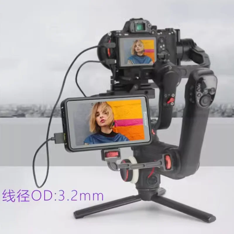 Mini HDMI de alta velocidad, Cable compatible con HDMI, 1m, 1,5 m, 2m, 3m, 5m, 4K, 3D, 1080P, para cámara, monitor, proyector, portátil - imagen 3