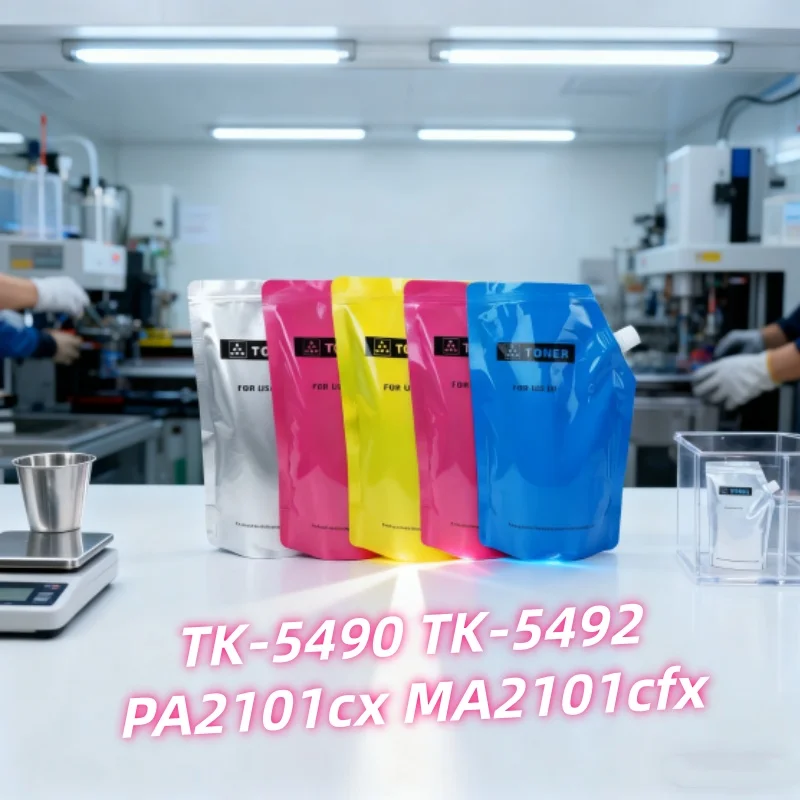 500 g/pc Compatible TK5490 TK5492 recarga de tóner para Kyocera ECOSYS PA2101cx MA2101cfx tóner EU TK-5490 TK-5480 TK-5490K TK-5480K