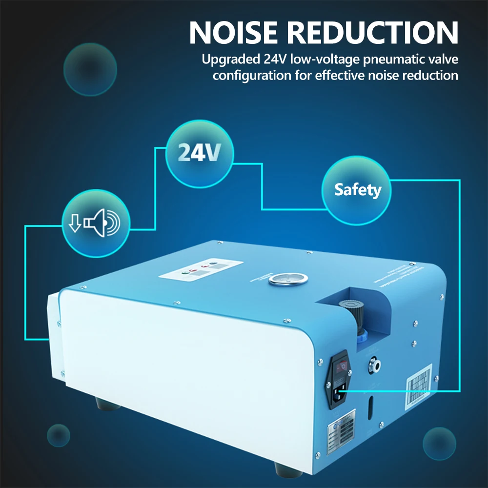 Máquina de eliminación de burbujas de pantalla grande FORWARD FW-16R para teléfonos móviles, IPad, tabletas, dispositivo de reparación de pantalla, herramienta de eliminación de burbujas - imagen 5