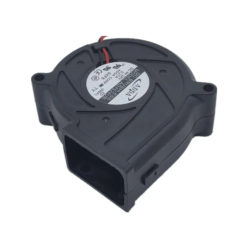 Nuevo ADDA AD7524UB 24V 0.27A 7530 7cm ventilador de refrigeración de tambor de ventilación de flujo axial - imagen 3