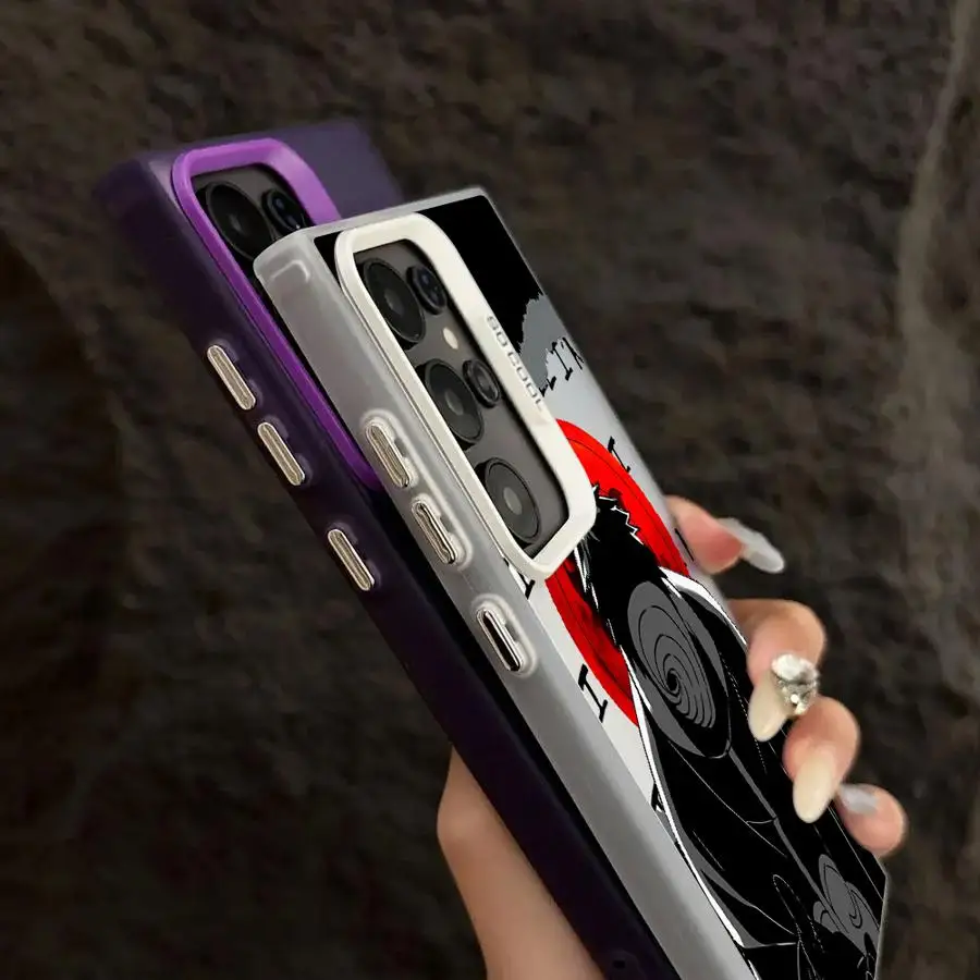 Funda para Samsung Galaxy S22 Ultra S21 S23 Note 20 Ultra S25Plus S24Ultra S24 FE S20 FE S25 funda suave personajes de dibujos animados de Anime - imagen 3