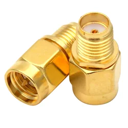 Adaptador SMA hembra a macho para sistemas RF