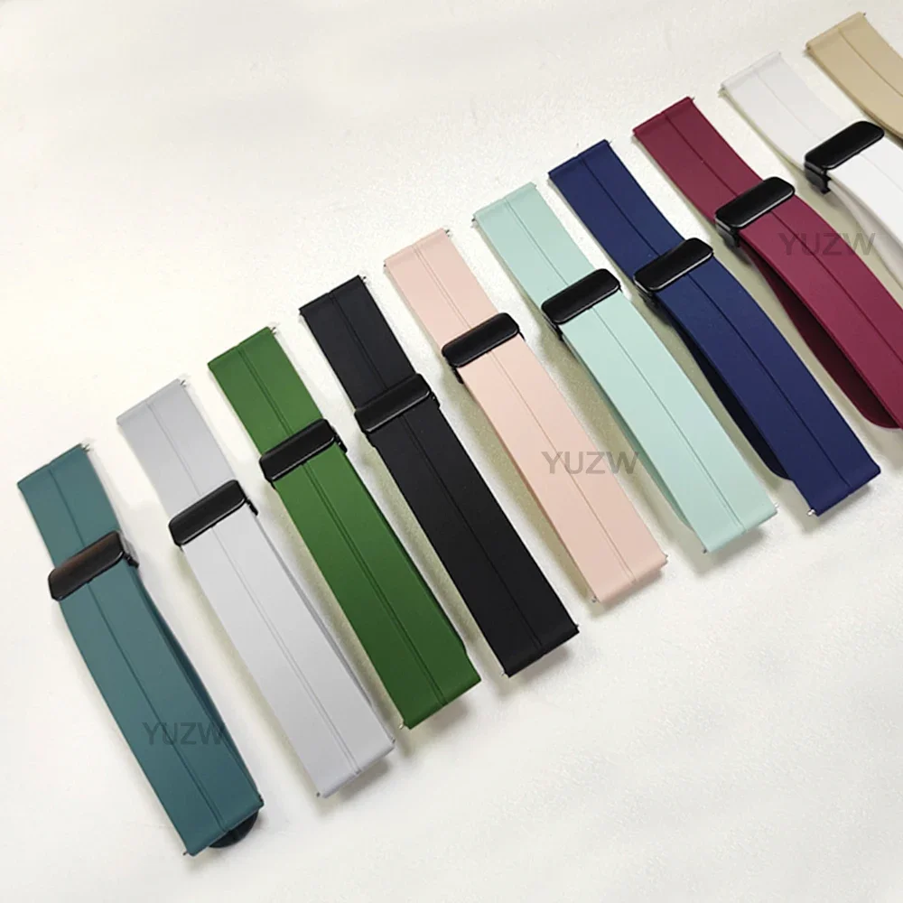 Correa deportiva de silicona suave para SUUNTO Race 2, correa de reloj para SUUNTO VERTICAL/RACE Run/Ocean/5 9 Peak Pro/3, pulsera con hebilla magnética - imagen 2