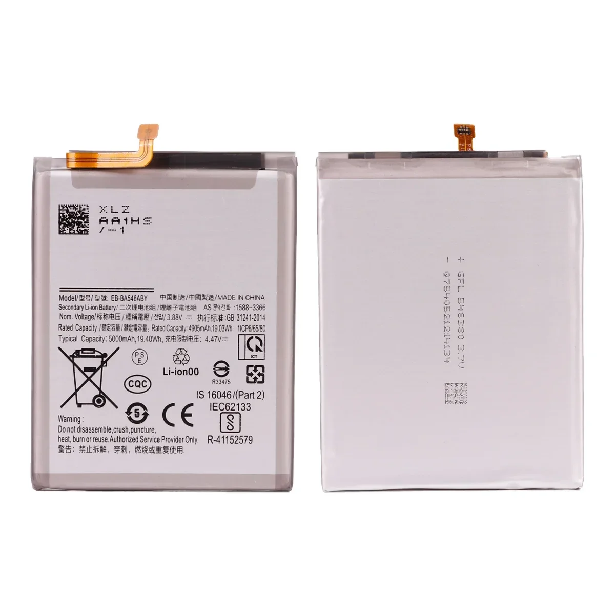 Nueva batería de EB-BA546ABY de 5000mAh para Samsung Galaxy A54 5G A546/Galaxy A34 5G A346 baterías de teléfono + herramientas - imagen 4