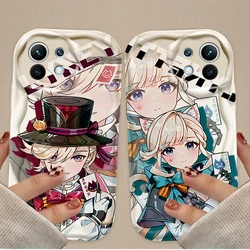 Genshin-funda blanda de impacto para Xiaomi 14T 13T 12T 13 12 11 11i Lite 5G 10T POCO X5 X6 Pro X3 NFC X4 GT F3 F4 F5 F6 M6 M5S C65 TPU