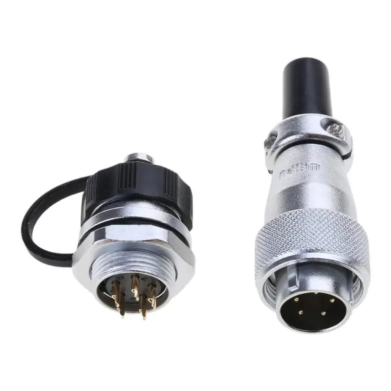 Conectores impermeables Y1UB WEIPU WS16 TQ + ZM, conector macho aviación, 2, 3, 4, 5, 7, 9, 10 pines, luz LED - imagen 2