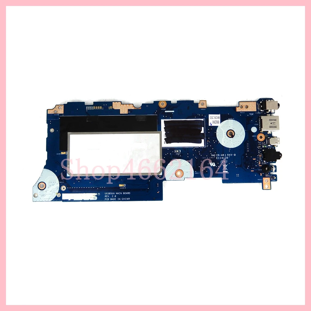 Placa base UX305UA para ordenador portátil Asus ZenBook, con i5-6200U, CPU, 4GB, 8GB RAM, 100% probada, OK, UX305U, UX305UA, U305U - imagen 2