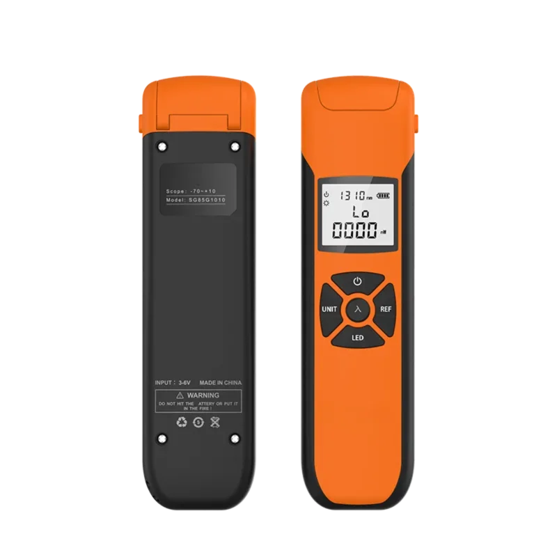 Medidor de Potencia Óptica G10 FTTH OPM Batería Recargable FC/SC/ST - imagen 4