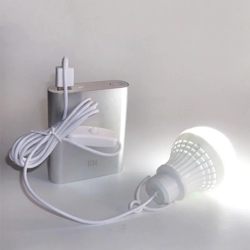 DC5V 3/5/7W USB luz de libro lámpara de lectura LED lámpara de noche 5V lámpara de Camping portátil luces de linterna iluminación de emergencia al aire libre - imagen 5