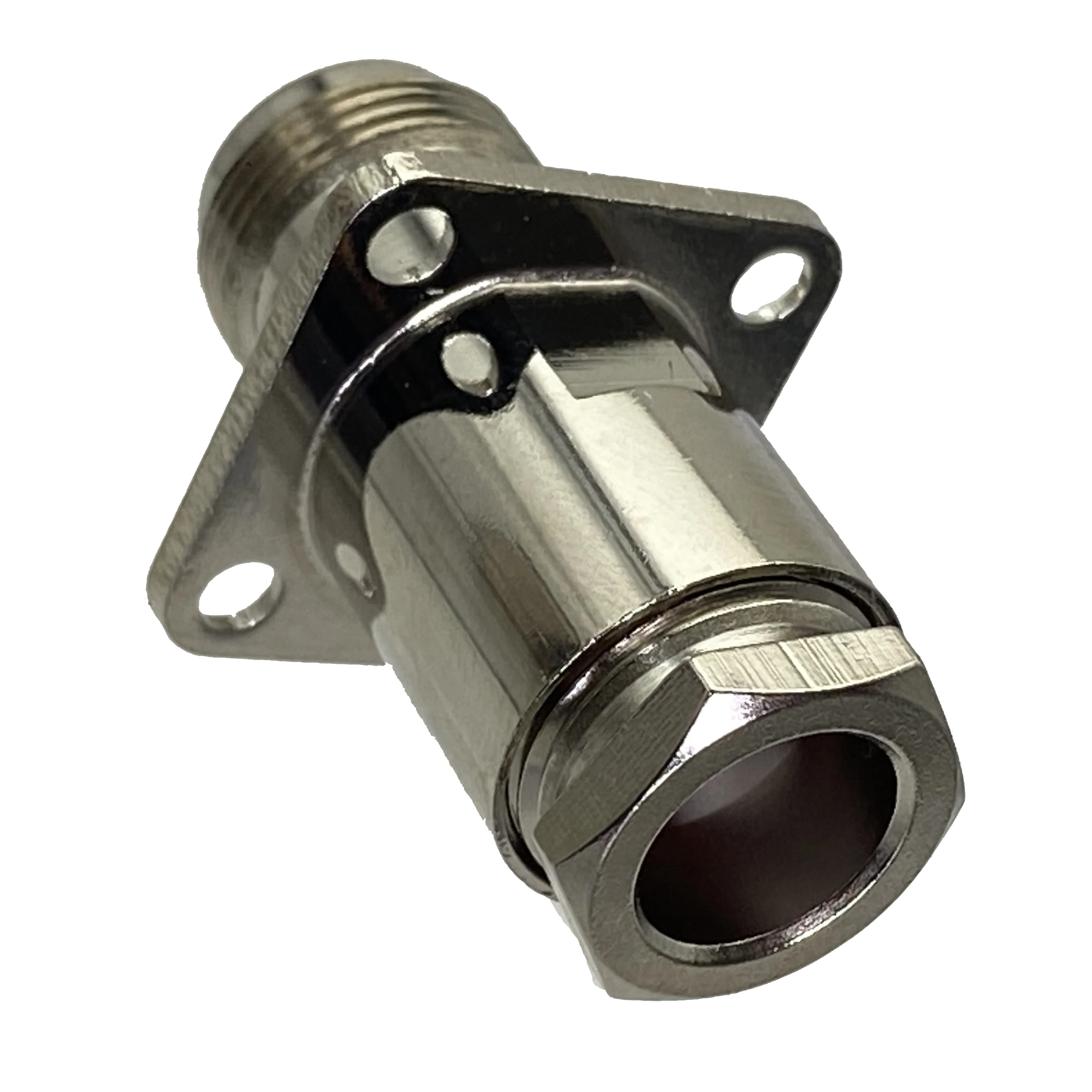 Abrazadera de brida con conector N hembra, Conector de 4 agujeros, 25mm, RG8, RG213/214, LMR400, 1 piezas - imagen 3