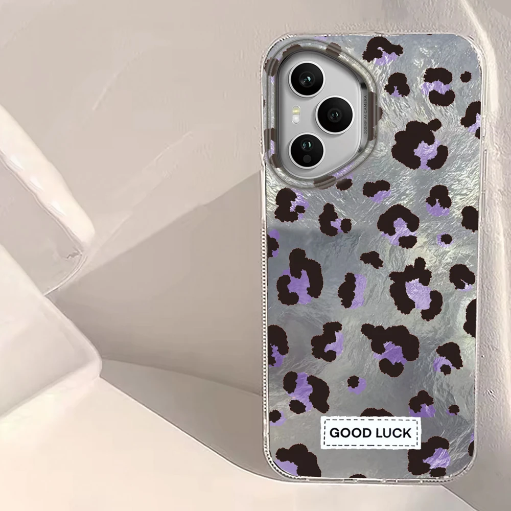 Funda de teléfono Retro de leopardo negro para Honor 400 200 90 Smart Pro Magic7 6 5 70 Lite X9a X9c X9b X8b X8a X8c X7c X7b X6c X6 - imagen 5