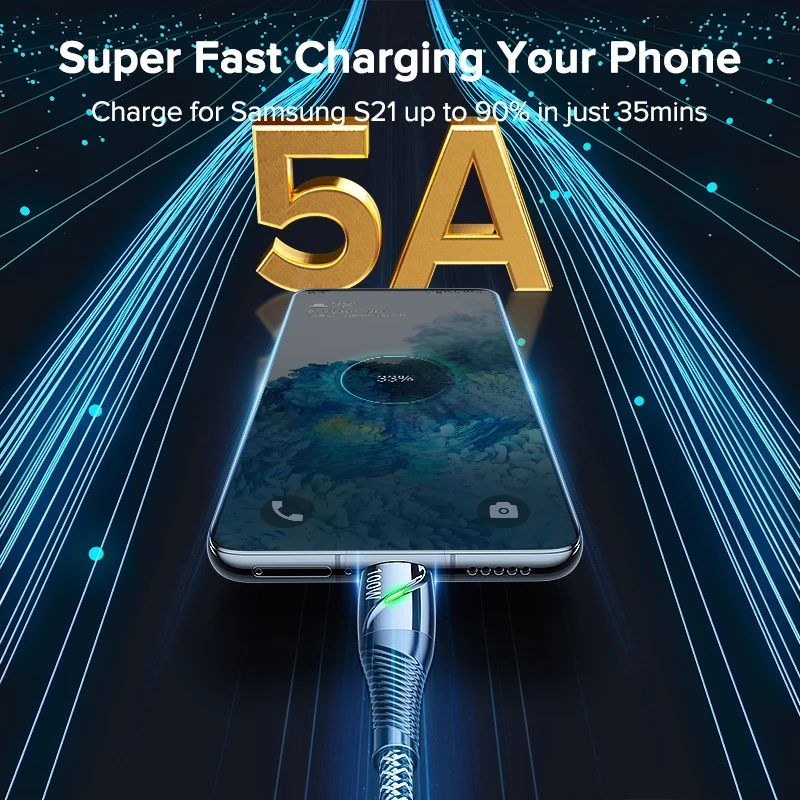 Cable USB-C 100W Carga Rápida - Compatible MacBook iPhone 15 - imagen 2