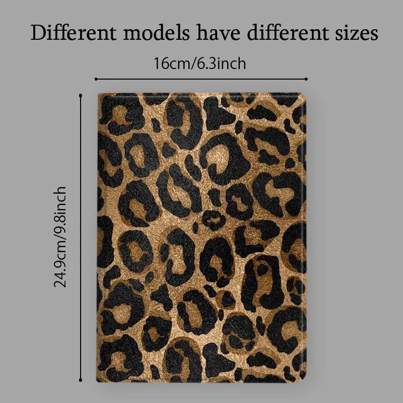 Estampado artístico de leopardo para Huawei MatePad Air Pro M6 M5 SE T5 13,2 12,6 12 11,5 11 10,8 10,4 10,1 pulgadas funda para tableta - imagen 5