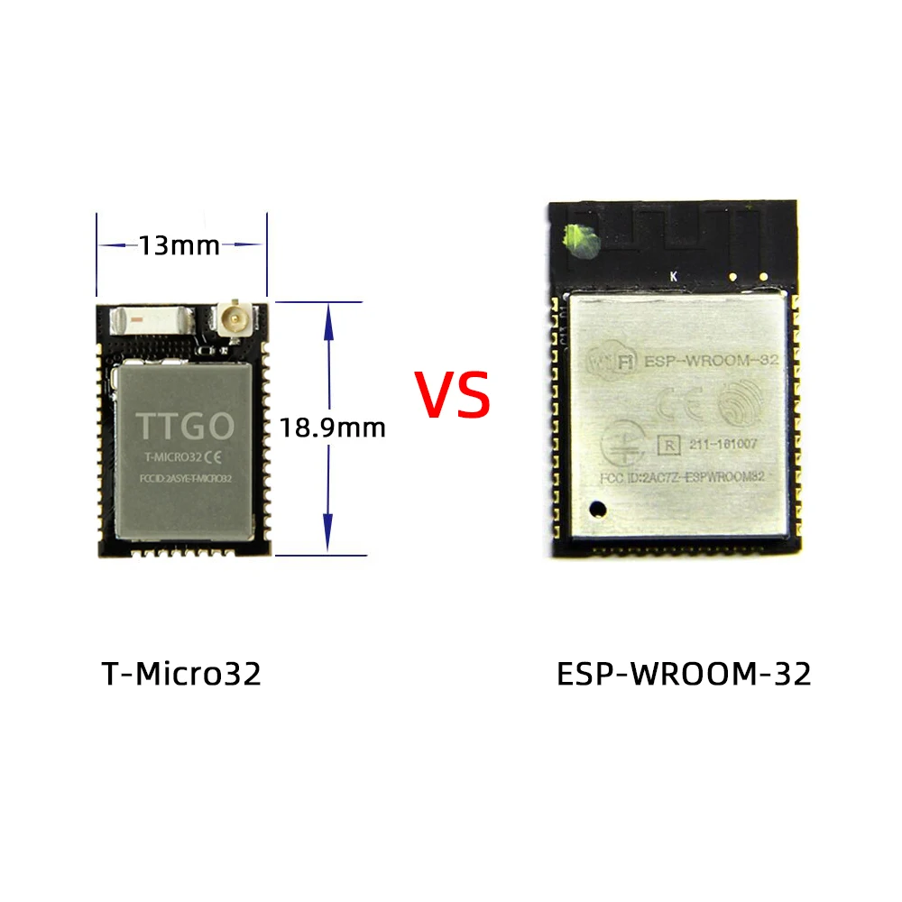 LILYGO® T-Micro32 V2.0 ESP32 Módulo inalámbrico, Wifi, Bluetooth, ESP 32 PICO-D4, ESP-32 de expansión IPEX, placa de desarrollo IOT, 1/5 piezas - imagen 5