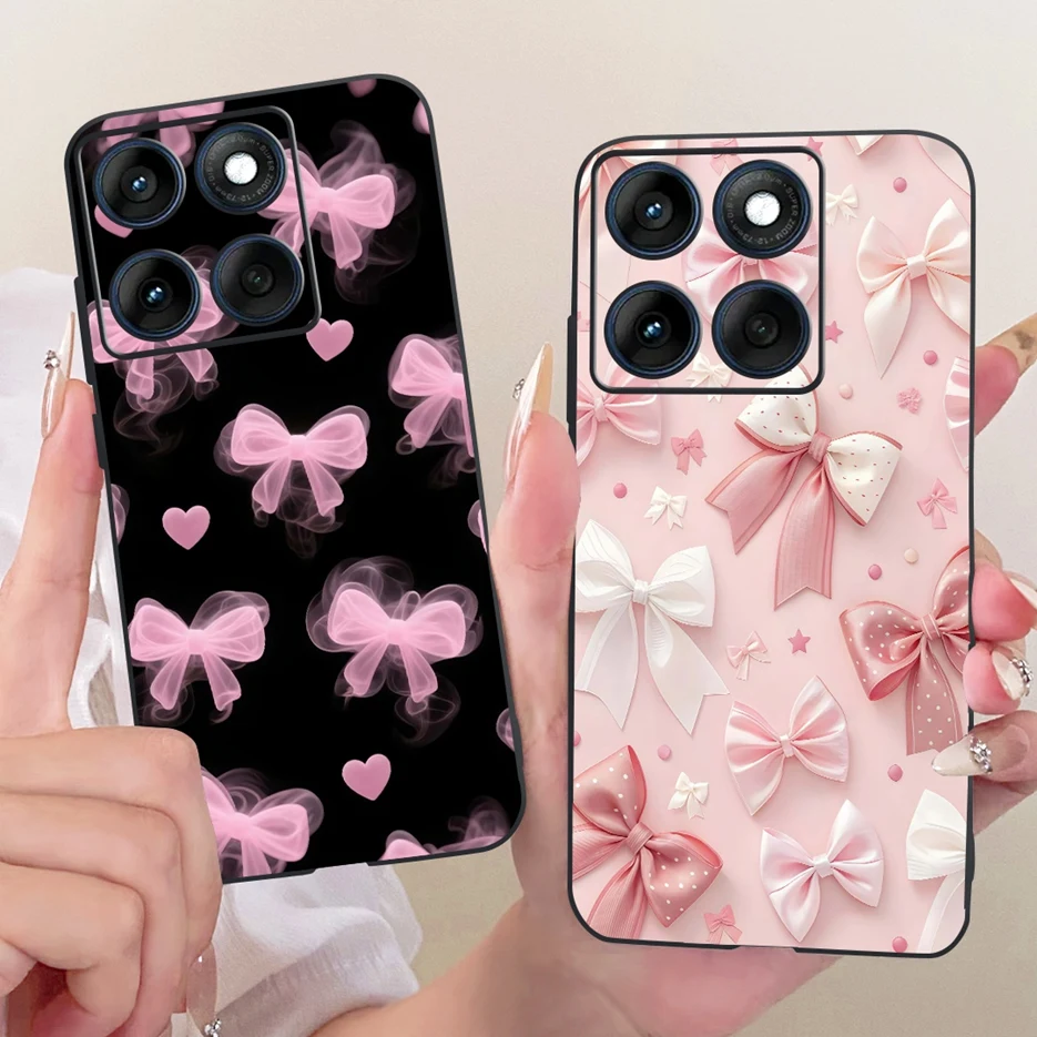 Para Motorola Edge 60 Fusion funda Edge60 S lujosa mariposa árbol pintado funda de silicona suave para Motorola Edge 60 Pro Fundas - imagen 4