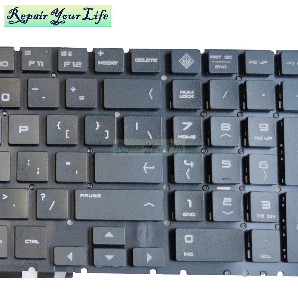 L50880-071 ES España teclado retroiluminado RGB para HP OMEN 15-DC 15-DH 15T-DC DC0010CA teclados de ordenador portátil con retroiluminación colorida - imagen 4