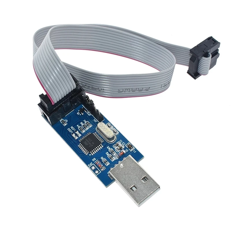 Programador oficial USBASP USBISP AVR USB ISP USB ASP ATMEGA8 ATMEGA128 compatible con Win7 64 - imagen 4