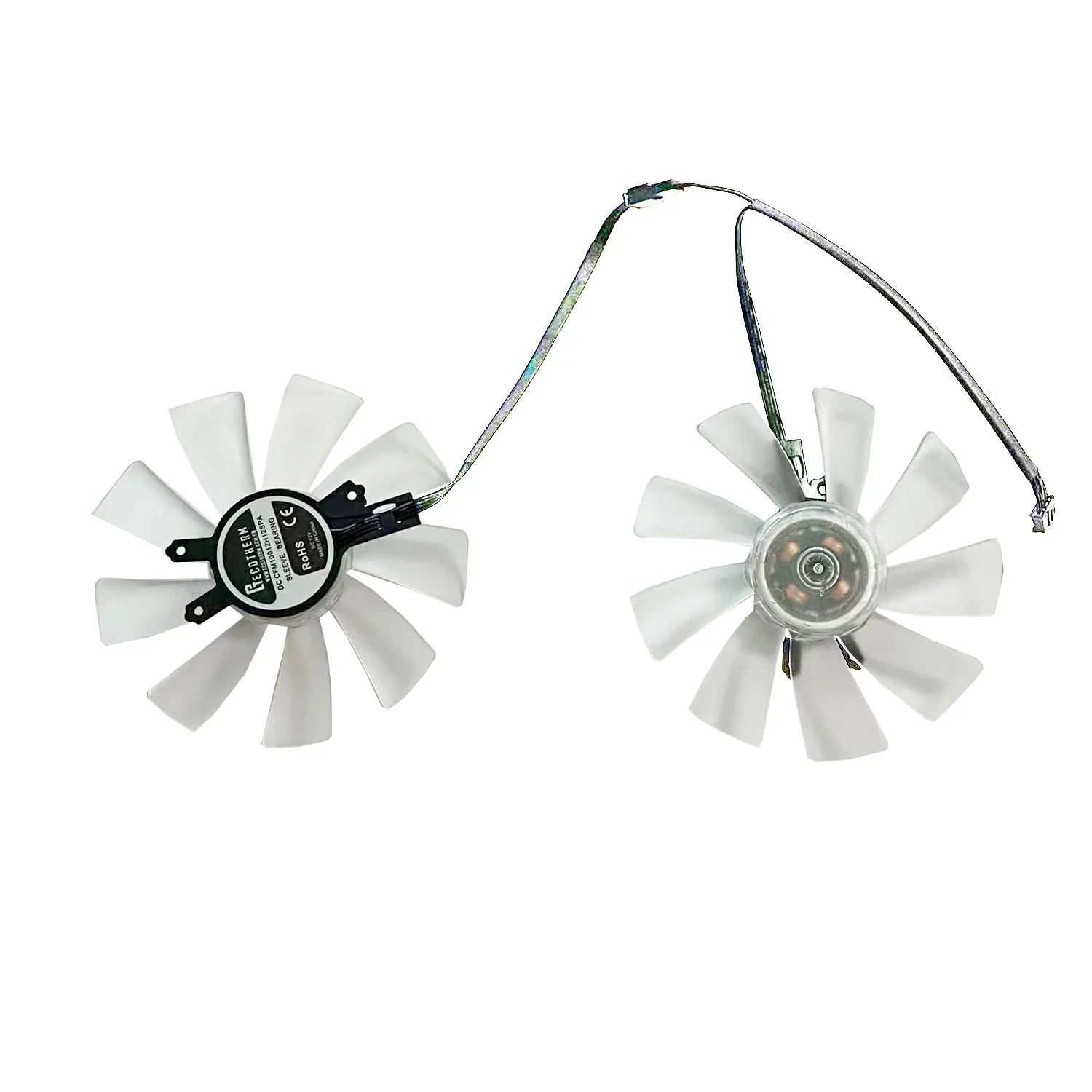 UKGF nuevo ventilador de refrigeración LED 100MM 4PIN adecuado para Manly RTX3070 8GB adecuado para tarjeta gráfica de aumento PNY GeForce RTX3070 - imagen 5
