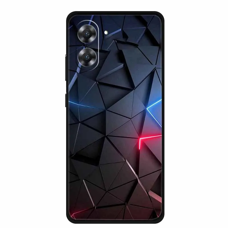 Para OPPO OnePlus Nord CE5 funda Cool Wolf animales suave silicona TPU funda de teléfono para CPH2719 flores frescas cubierta a prueba de golpes 6,77" - imagen 3
