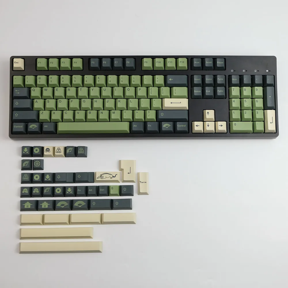 Teclas GMK Terra, 142 teclas PBT Keycaps Cherry Profile DYE-SUB Teclas GMK personalizadas para teclado mecánico - imagen 2