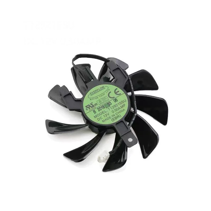 T129215SU DC 12V 0.5A 4PIN RX 570 470D GPU enfriador para Radeon Sapphire RX470D RX570 ITX ventilador de refrigeración de tarjeta gráfica - imagen 2