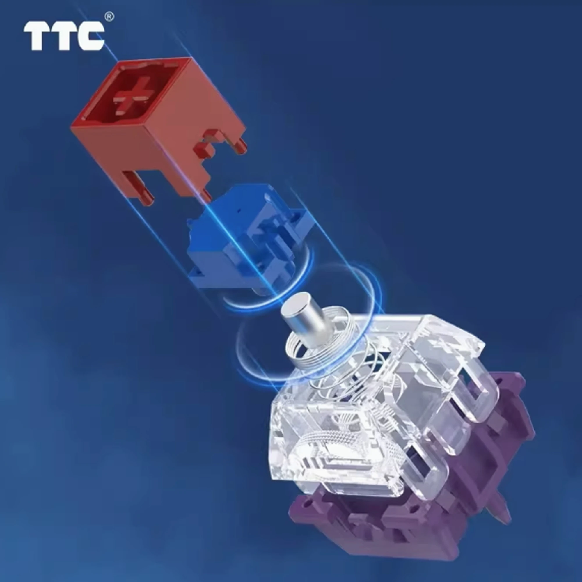 Interruptor de teclado mecánico con interruptor magnético TTC, alta transmitancia de luz, deportes electrónicos, PC para juegos, Atk68 Na87 Hm66, interruptor magnético - imagen 3