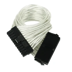 Cable extensión PSU 24 pines, 30 cm, estañado macho a hembra