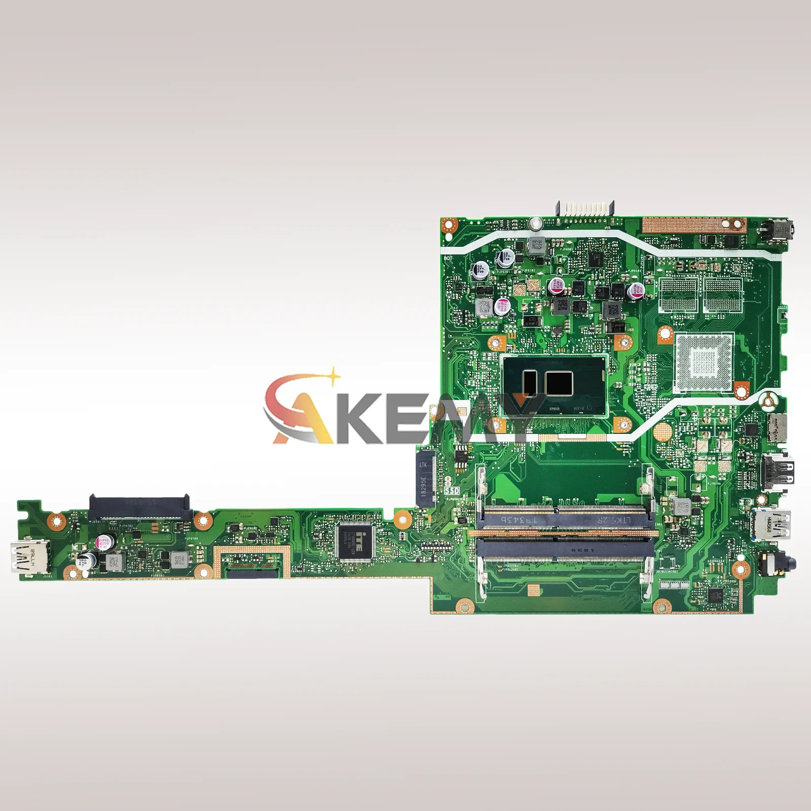 Placa base para ordenador portátil X407UAR para ASUS A407U X407UV X407UA X407UAR X407U X407UB Y4000U F407U X407UF X407UBR placa base I3 I5 I7 CPU - imagen 3