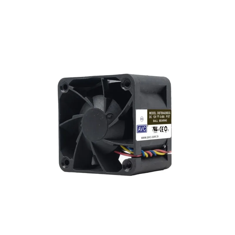 Para AVC 4028 4CM 12V 1.00A DBTB0428B2G ventilador de servidor de volumen de aire súper grande de 4 cables T2T - imagen 4